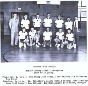 2021 - 1953 Chicora HS Basketball Team